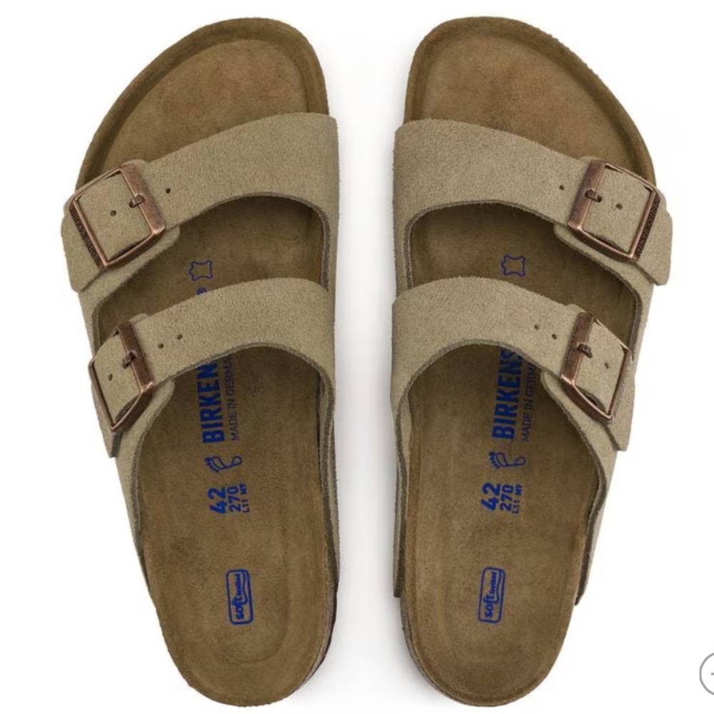 Birkenstock Arizona Sandals in Taupe